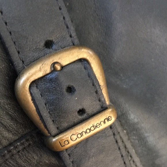 Le Canadienne tall black leather boots - Picture 3 of 5